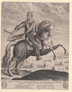 King of Sweden Gustavus Adolphus of Sweden by Artist Unknown