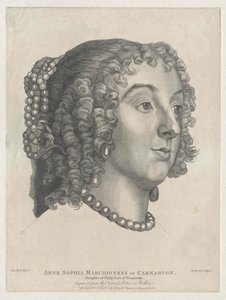 Lady Anna Sophia Herbert by Artist Unknown
