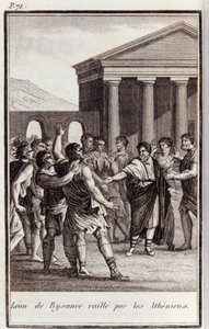 Leon of Byzantium Mocked by the Athenians by Artist Unknown