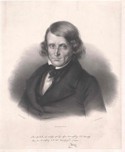 Leopold Zunz (print) by Artist Unknown