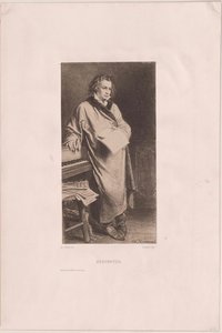 Ludwig van Beethoven by Artist Unknown
