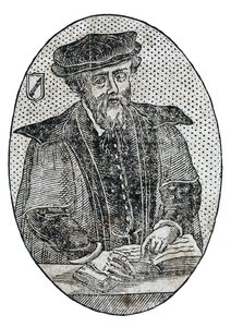 Nicolas Monardes (1507-1888). Two Books, One About Medicine and the Other About the Bezoar Stone and the Herb Scorpion by Artist Unknown