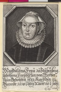 Baroness Magdalene Herberstein by Artist Unknown