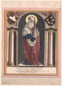 Margrave of Austria Saint Leopold III by Artist Unknown
