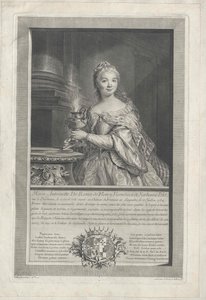 Marie Diane Antoinette de Rosset de Rocozel de Fleury by Artist Unknown
