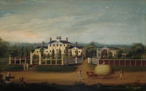 New England Country Seat by Artist Unknown
