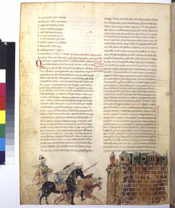 Old French World Chronicle by Artist Unknown