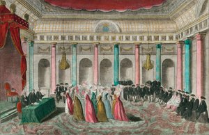 Patriotic gifts, 27 September 1789: the women of the most distinguished artists presented themselves at the National Assembly and placed on the desk a box filled with jewelry by Artist Unknown