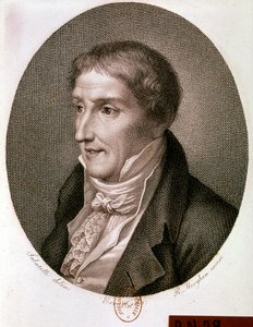 Portrait of Alessandro Volta (engraving) by Artist Unknown