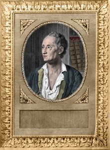 Portrait of Denis Diderot, French Writer and Philosopher by Artist Unknown