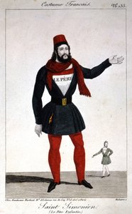 Portrait of Father Enfantin by Artist Unknown