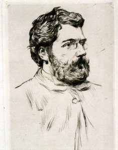 Portrait of Georges Bizet by Artist Unknown