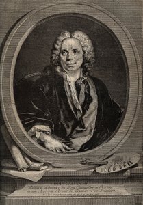 Portrait of Louis Galloche by Artist Unknown