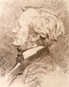Portrait of Wilhelm Richard Wagner by Artist Unknown