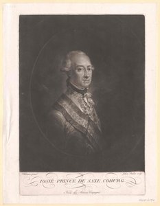 Prince Frederick Josias of Saxe-Coburg-Saalfeld by Artist Unknown