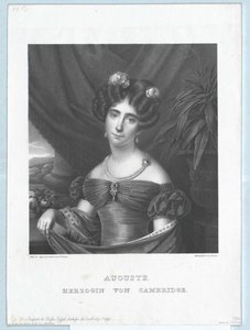Princess Auguste of Hesse-Kassel by Artist Unknown