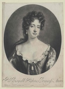 Queen of England Anne by Artist Unknown