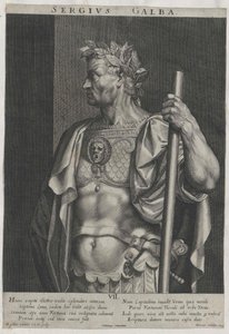 Roman Emperor Galba by Artist Unknown