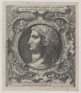 Roman Emperor Nero (print) by Artist Unknown