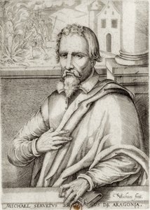 Miguel Servet (1511-1553). Spanish Doctor and Theologian. Xylography. France. Ile-de-France. Paris. National Library