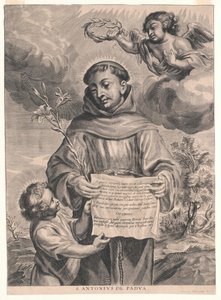 Saint Anthony of Padua by Artist Unknown