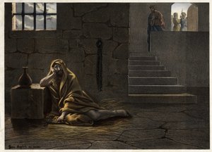 Saint John the Baptist in Prison by Artist Unknown