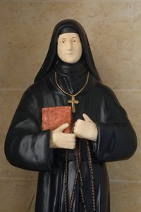 Saint Marie McKillop statue in a Maronite Church in Jieh, 2022 by Artist Unknown