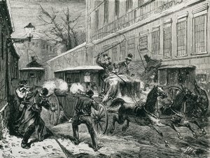 Assassination of General Prim (Madrid, 27th December 1870) by Artist Unknown