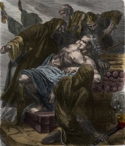 Urbain Grandier Burned at the Stake by Artist Unknown
