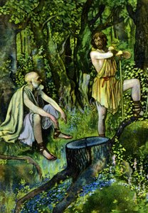 Timon of Athens, Play by William Shakespeare, c.1880 by Artus Scheiner