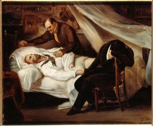 The Death of Géricault by Ary Scheffer