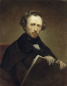 Self Portrait at the Age of 43 by Ary Scheffer