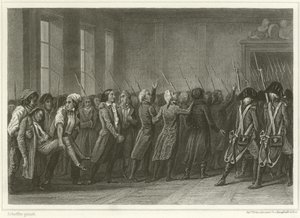 The Girondists Marched to Death by Ary Scheffer