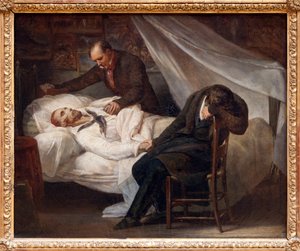 The Death of Gericault by Ary Scheffer