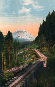 Mount Rainier from the C. M. & P. S. R. R.