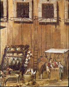 Court of the Vicaria in Naples during the Revolution of Masaniello (detail) by Ascanio Luciani