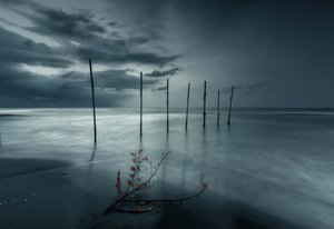 Moody Sea Poles