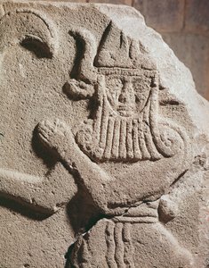 Relief depicting a Hittite idol, 11th-9th century BC