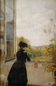 Lady at Open Window