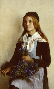 The Blue Anemone Girl