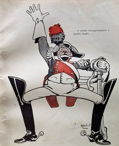 Police Officer in Full Uniform, from The Adventures of Pinocchio by Carlo Collodi