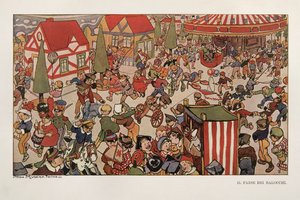 The Land of Toys, Illustration from Pinocchio