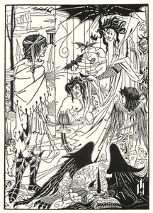 Dreams by Aubrey (after) Beardsley