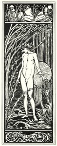 Perseus 1920 by Aubrey (after) Beardsley