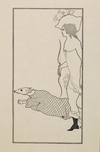 Atalanta, from a Book of Fifty Drawings by Aubrey Beardsley