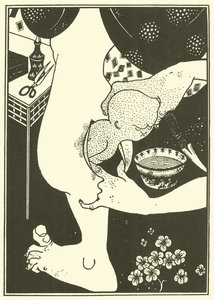 Birth of the Calf of the Leg by Aubrey Beardsley
