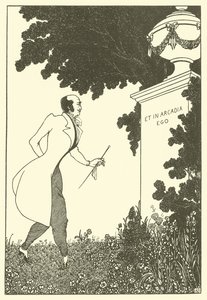 Et In Arcadia Ego by Aubrey Beardsley