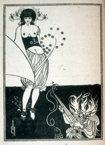 Salome, illustration of the play written by Oscar Wilde by Aubrey Beardsley