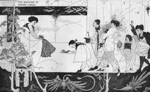 The Birthday of Madame Cigale by Aubrey Beardsley