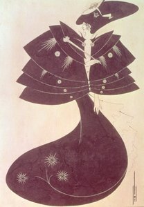 The Black Cape, Illustration for the English Edition of Oscar Wilde